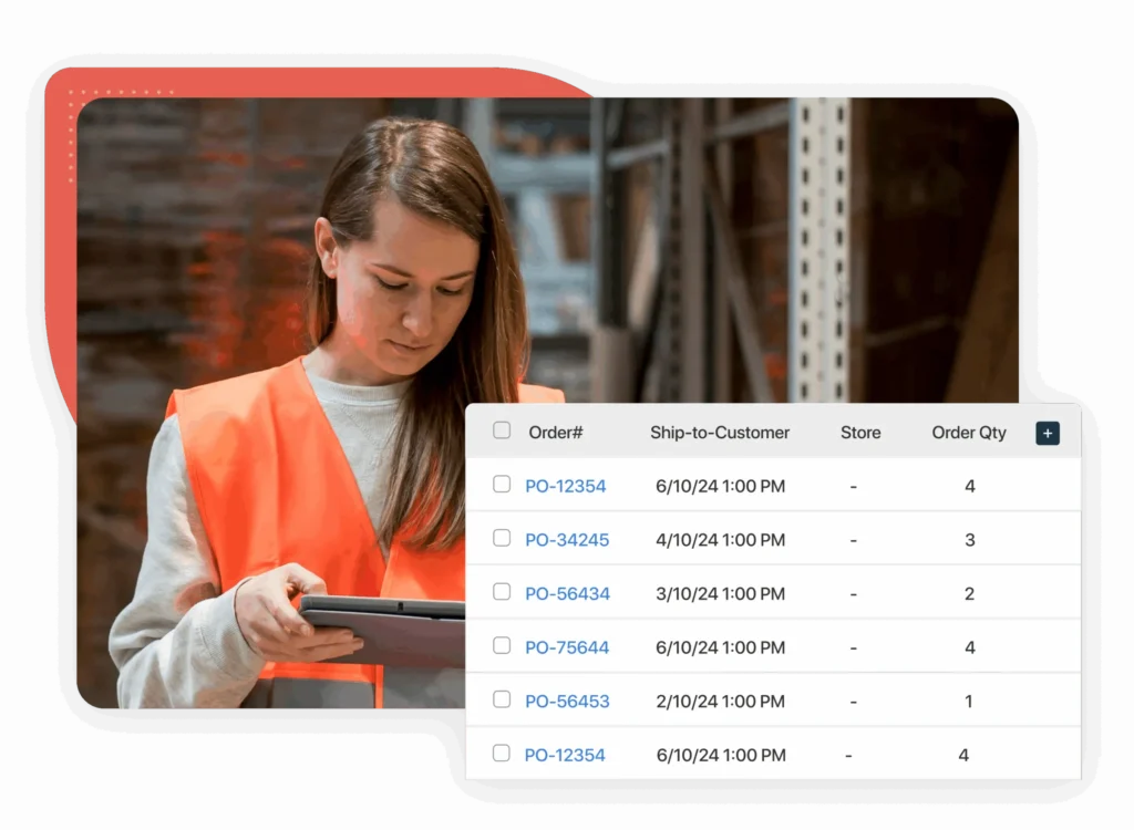 sales order screen