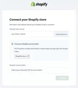Connect Your Shopify Store